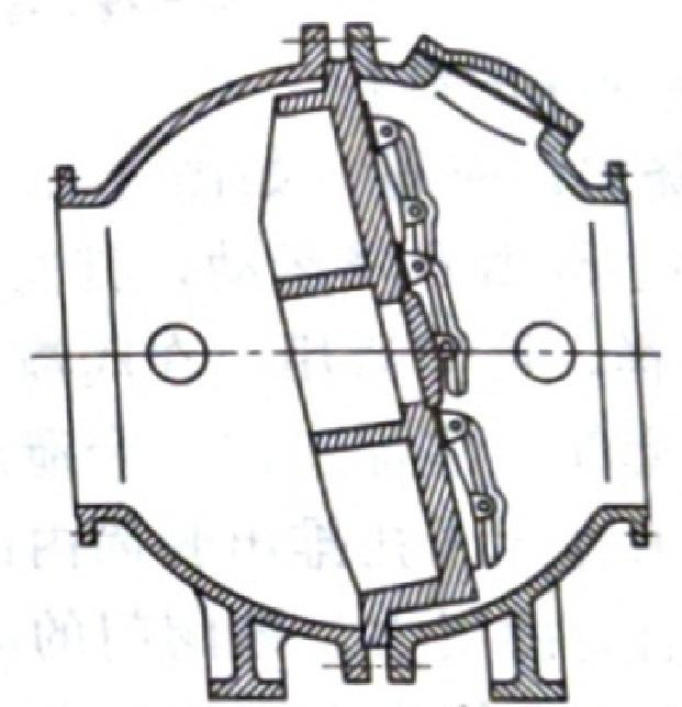 Swing multi-disc horizontal check valve